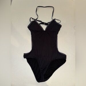 Athleta Black One-Piece Swimsuit